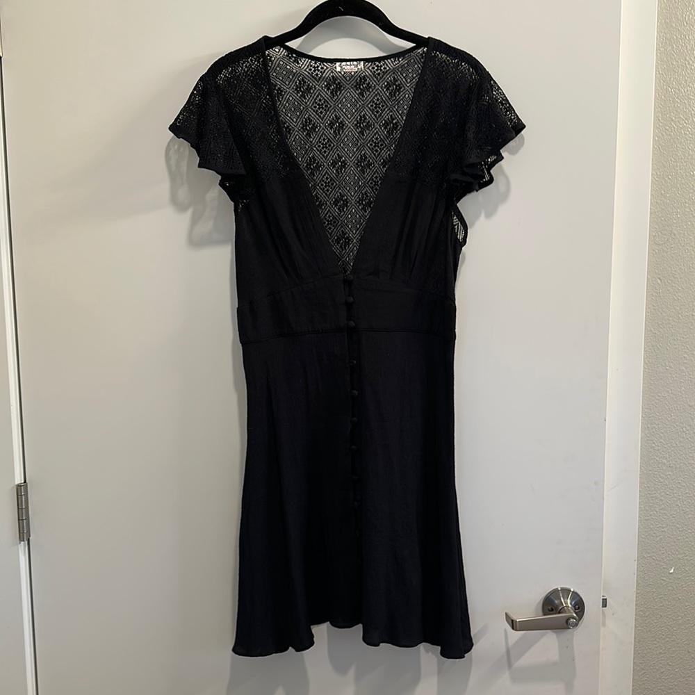 Free People Black Dress